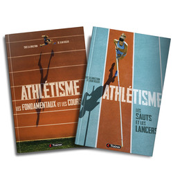 PACK ATHLÉ - Tome 1 + Tome 2 "Athlétisme" - 4TRAINER Editions