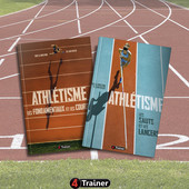 PACK ATHLÉ - Tome 1 + Tome 2 "Athlétisme" - 4TRAINER Editions