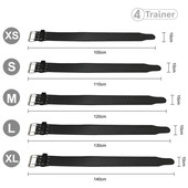 Ceinture de Force en Cuir - HALTÉROPHILIE - 4TRAINER