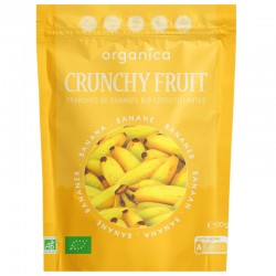 BANANE CRUNCHY FRUIT BIO - 100% bananes biologiques lyophilisées