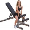 Banc plat incliné décliné Bodysolid disponible chez CRESS Sport