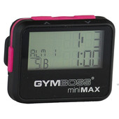 Interval Timer GYMBOSS Mini Max Noir / Rose